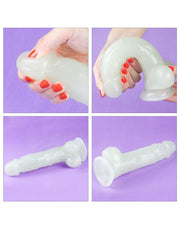 LoveToy - Lumino Play - Dildo - 21.5 cm - Glow In The Dark