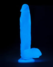 LoveToy - Lumino Play - Dildo - 26 cm - Glow In The Dark