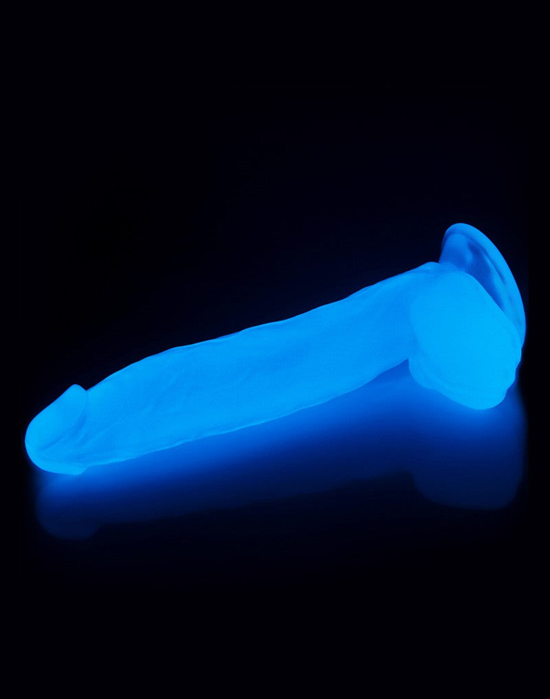 LoveToy - Lumino Play - Dildo - 26 cm - Glow In The Dark