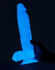 LoveToy - Lumino Play - Dildo - 26 cm - Glow In The Dark