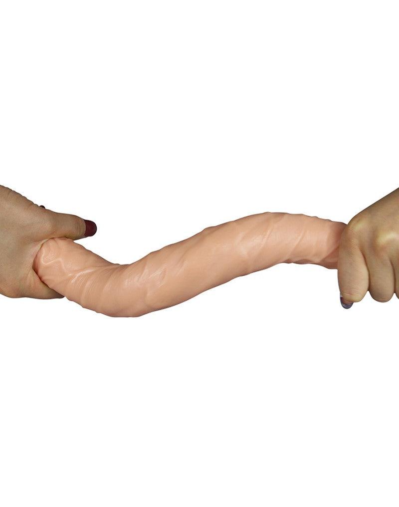 LoveToy - Dubbele Dildo XXL Lady Killer - PVC - 36 cm lang
