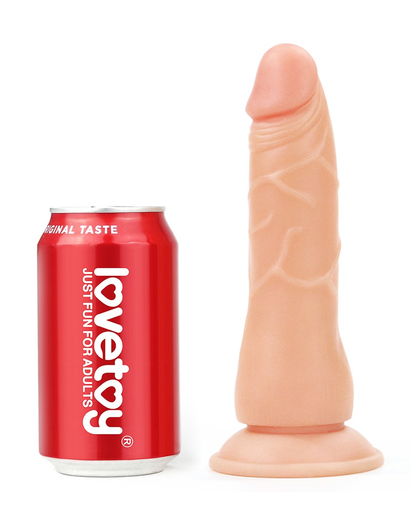 LoveToy - Easy Strap-on Set Met Dildo - 19 cm - Lichte Huidskleur