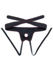 LoveToy - Easy Strap-on Set Met Dildo - 21,5 cm Met Balzak - Lichte Huidskleur