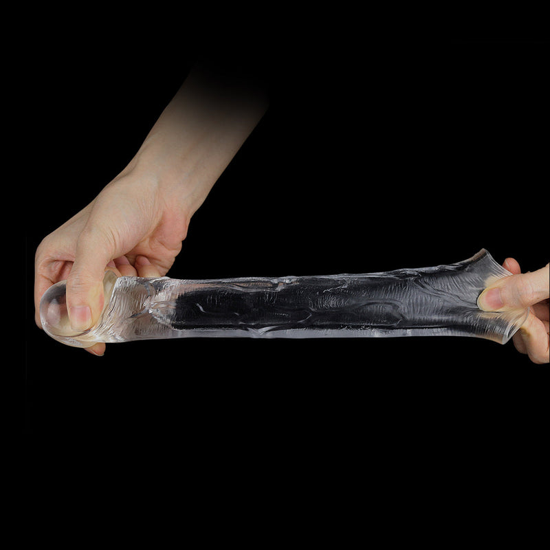 LoveToy - Flawless - Transparante Penis Sleeve - 19 cm