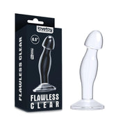 LoveToy - Flawless - Transparante Prostaat Plug - 16.5 cm