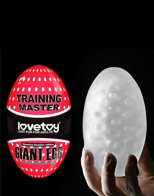 LoveToy - Giant Egg - Masturbator Ei - Rood