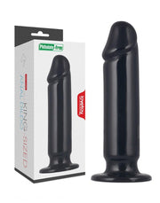 LoveToy - King Size Anaal Dildo 23 x 5 cm - Zwart