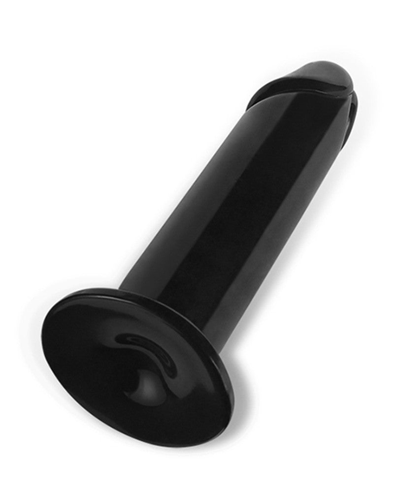 LoveToy - King Size Anaal Dildo 23 x 5 cm - Zwart