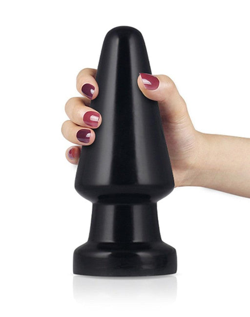LoveToy - Anal Shocker - King Size Buttplug - Zwart