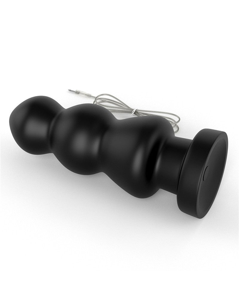 LoveToy - Anal Rigger - King Size Vibrerende Buttplug 20 cm - Zwart