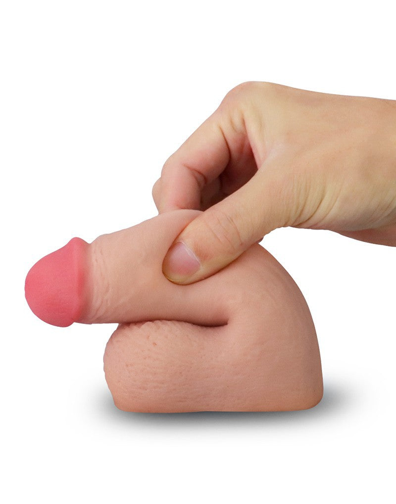 LoveToy - Levensechte Slappe Penis - Limpy Cock - 12 cm - Lichte Huidskleur