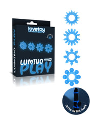 LoveToy - Lumino Play - Cockringen Set - 4-delig - Glow In The dark
