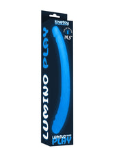 LoveToy - Lumino Play - Dubbele Dildo - 37 cm - Glow In The dark