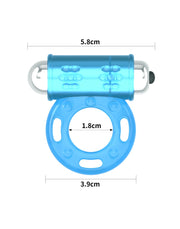 LoveToy - Lumino Play - Vibrerende Cockring - Glow In The dark