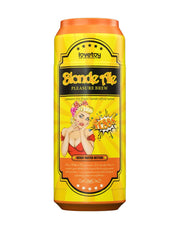 Lovetoy - Masturbator in Bierblikje - Pleasure Brew Blonde Ale Vagina Masturbator - Nude & Geel - TPE
