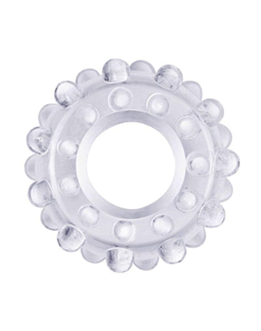 LoveToy - PowerPlus - Flexibele Cockring Nopjes - Transparant