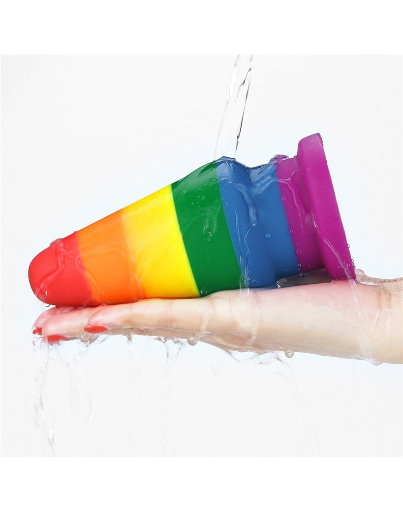 LoveToy - Rainbow Pride - Buttplug - 15 cm
