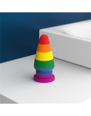 LoveToy - Rainbow Pride - Buttplug - 15 cm