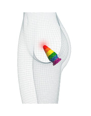 LoveToy - Rainbow Pride - Buttplug - 15 cm