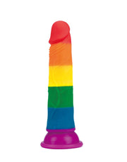 LoveToy - Rainbow Pride Dildo 18.5 cm