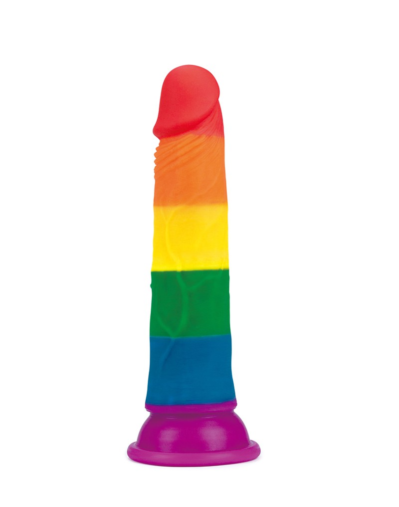 LoveToy - Rainbow Pride Dildo 18.5 cm