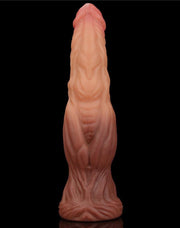 LoveToy - Realistische XXL Dildo 24.5 cm - Lichte/donkere Huidskleur