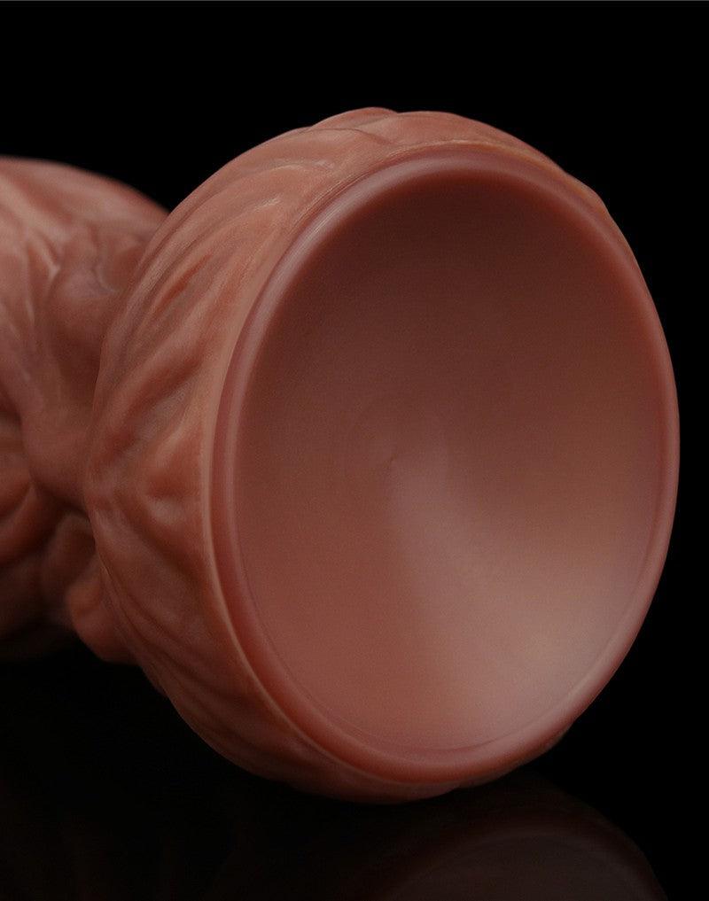 LoveToy - Realistische XXL Dildo 24.5 cm - Lichte/donkere Huidskleur