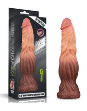 LoveToy - Realistische XXL Dildo 24.5 cm - Lichte/donkere Huidskleur