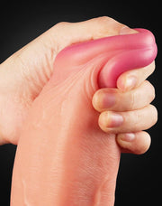 LoveToy - Realistische XXL Dildo Met Zuignap 30.5 cm - Lichte Huidskleur