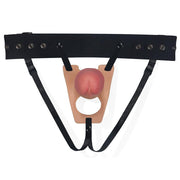 LoveToy - Rodeo - Holle Strap On Dildo - 21 cm - Lichte Huidskleur