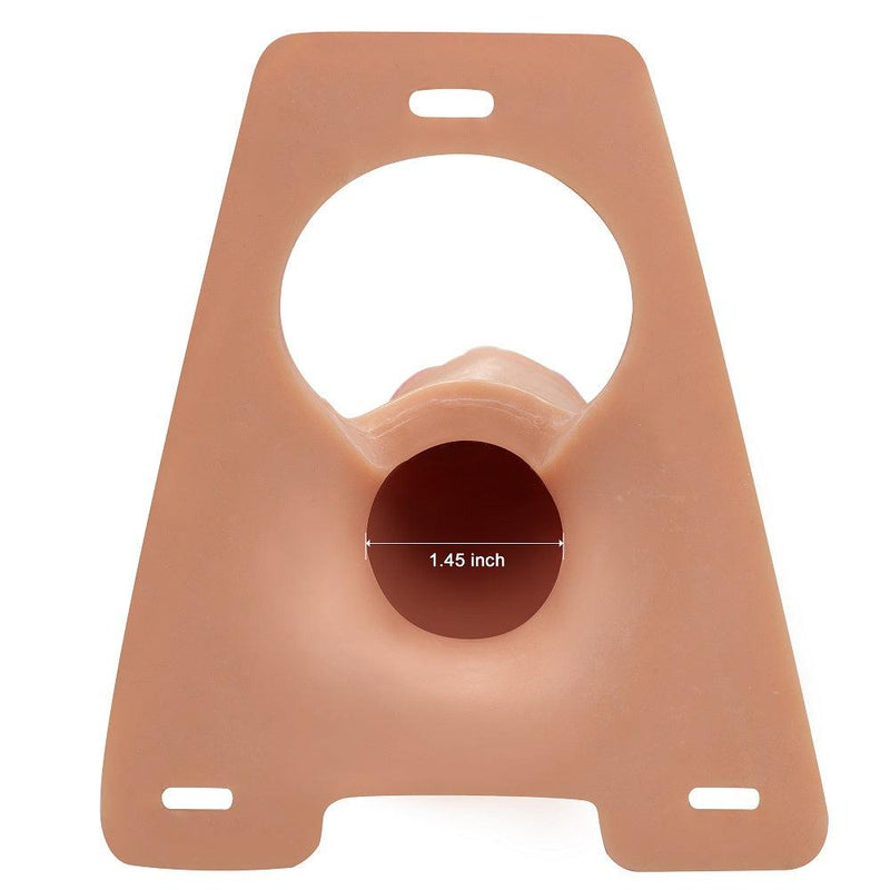 LoveToy - Rodeo - Holle Strap On Dildo - 21 cm - Lichte Huidskleur