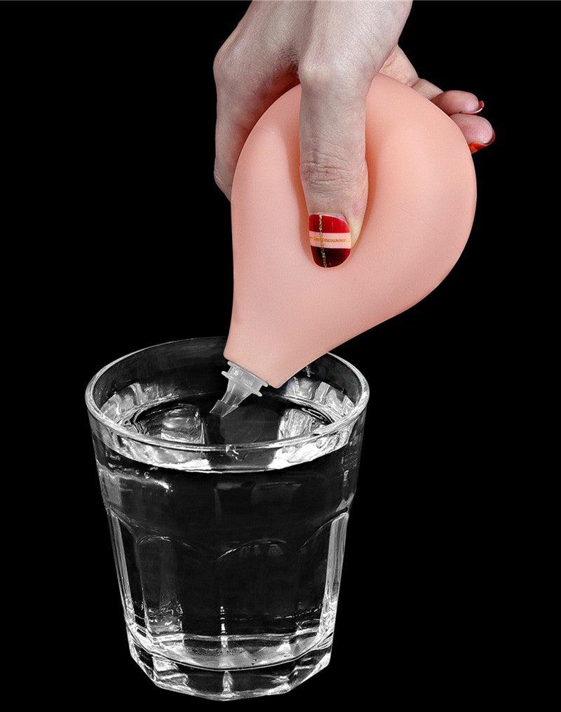 LoveToy - Squirt Extreme Dildo 23 cm - Lichte Huidskleur