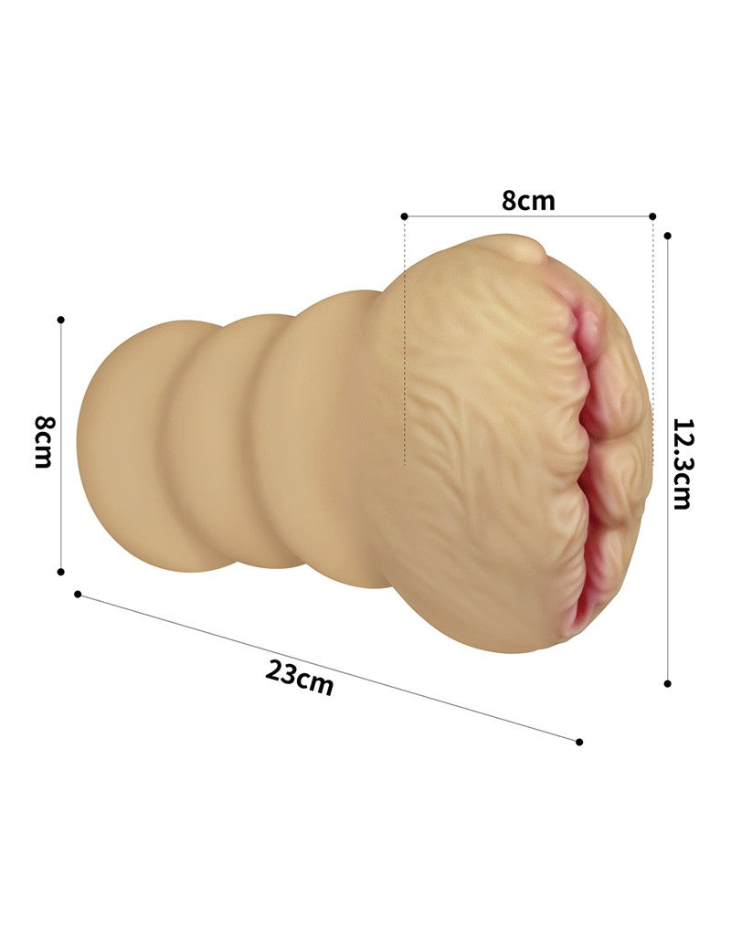 LoveToy - Alien's Pie 3 - Stroker Masturbator - Lichte Huidskleur