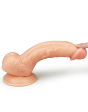LoveToy - The Ultra Soft Dude - Realistische Dildo - 20.5 x 3.5 cm