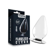 LoveToy - Flawless - Transparante Buttplug - 11.5 x 6 cm