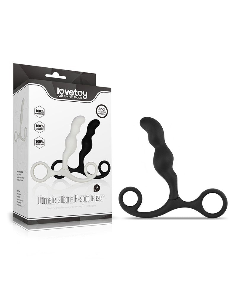 LoveToy - Ultimate P-spot Teaser - Prostaat Dildo - Zwart