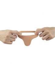 LoveToy - Ultrasoft Double - Voorbinddildo Voor Dubbele Penetratie 16 cm