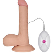 LoveToy - The Ultra Soft Dude - Vibrerende Dildo - Superzacht materiaal