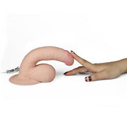 LoveToy - The Ultra Soft Dude - Vibrerende Dildo - Superzacht materiaal