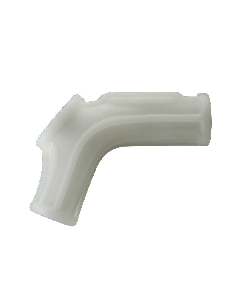 LoveToy - Vibrerende Rekbare Penis Sleeve - Ridge Knights - Wit