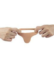LoveToy - Ultrasoft Double - Voorbinddildo Voor Dubbele Penetratie 18 cm