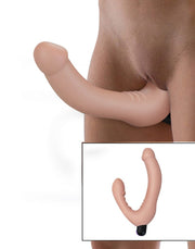 LoveToy - iJoy - Dubbele Vibrerende Dildo Met Afstandsbediening - Lichte Huidskleur