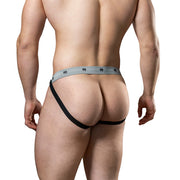 MM - Original Jock Collection - Jockstrap - Tailleband 2,5 cm - Zwart/Grijs