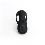 MOTOVibe - Pulse - Vibrerende Cockring met Ball Stretcher en Tickler - Zwart