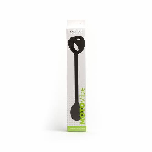 MOTOVibe - Buzz Lock - Rekbare Cockring en Ballenspreider met Vibrerende Buttplug