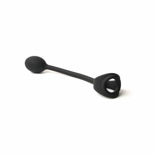 MOTOVibe - Buzz Lock - Rekbare Cockring en Ballenspreider met Vibrerende Buttplug