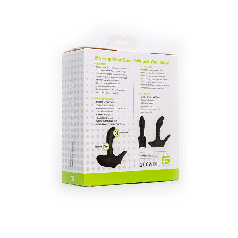 MOTOVibe - Tailgunner - Prostate-Massaging Buttplug