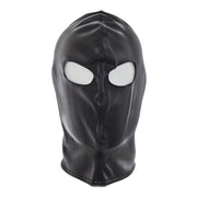 Masker Met ooggaten Van kunstleer - Zwart