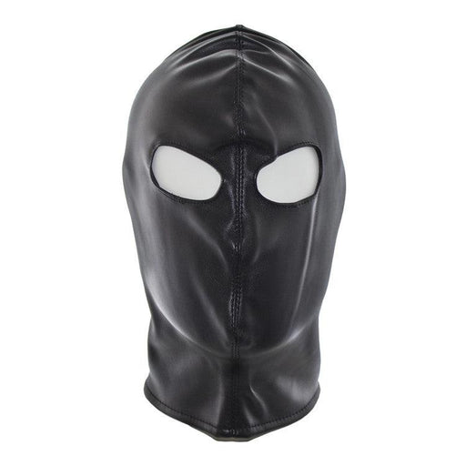 Masker Met ooggaten Van kunstleer - Zwart