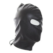 Masker Met ooggaten Van kunstleer - Zwart